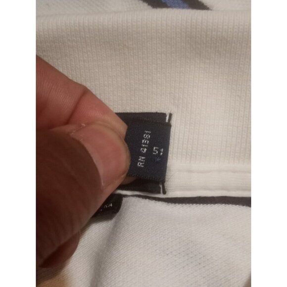 Vintage Polo Ralph Lauren Shirt Men’s 3XL Big White Blue Pony Logo Preppy Y2K - Picture 10 of 13